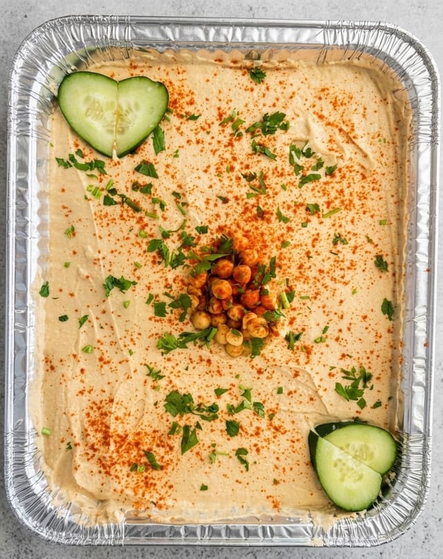 Hummus Tray.