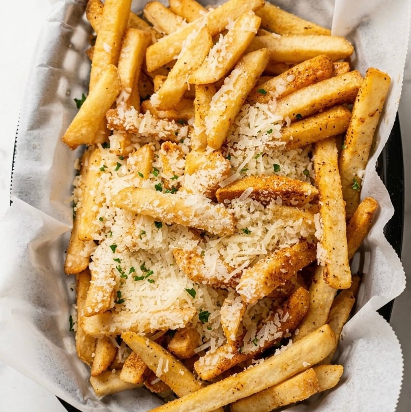 Garlic Parmesan Fries.