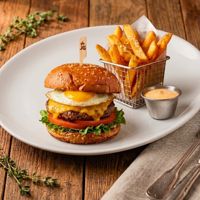 Farmhouse Burger.