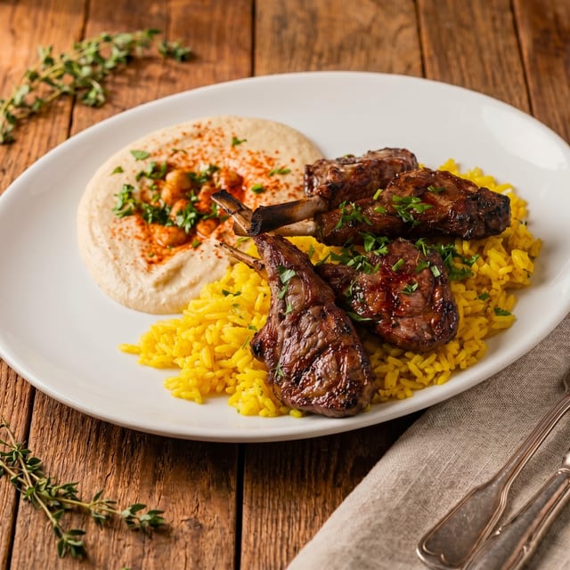 Grilled Lamb Chops.