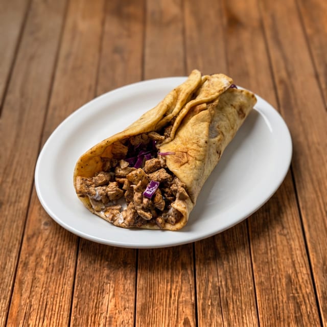 Traditional Chicken Wrap.